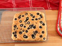 Glútenlaust focaccia brauð